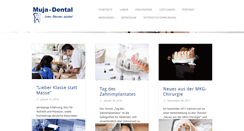 Desktop Screenshot of muja-dental.aatsystems.de